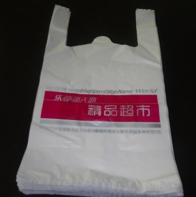 Plastic T-Shirt Shopping Bag