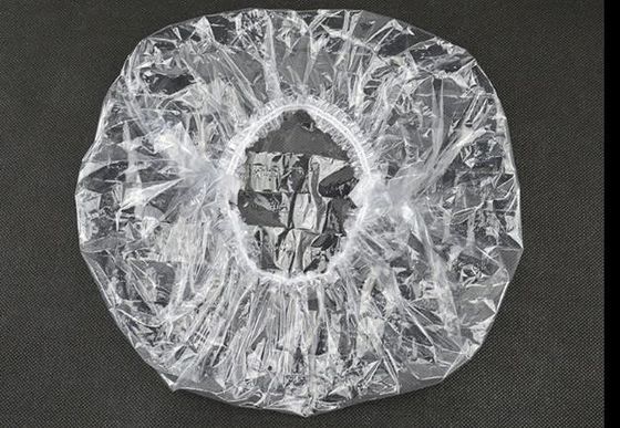 casquillo de ducha de baño bouffant de la banda elástica de la prenda impermeable del pelo del hotel de la ducha disponible para el balneario de la belleza