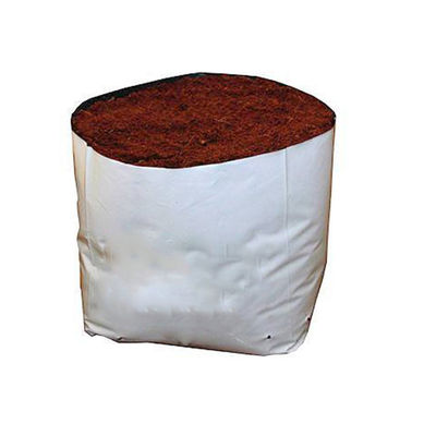 el plástico negro blanco de la película de la panda crece los potes del plantador de los tomates de las verduras que plantan bolsos del cuarto de niños