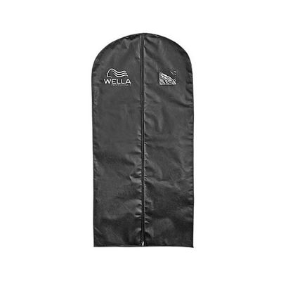 cubierta a prueba de polvo no tejida respirable del traje de los bolsos del viaje de la ropa del vestido 90gsm