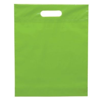 Bolso de compras cortado con tintas polivinílico de 2 de la milipulgada de la manija del regalo favores de partido 9" X12”