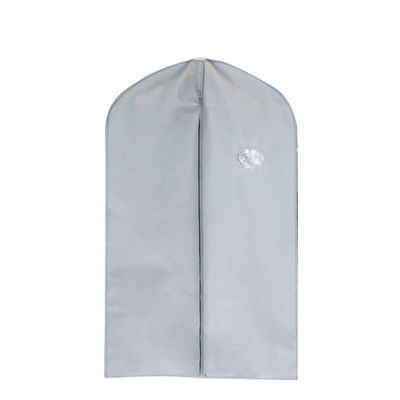 los bolsos no tejidos amistosos del almacenamiento de la ropa de la ropa del vestido del farbrics del eco para el hogar viajan con la ventana visible del PVC