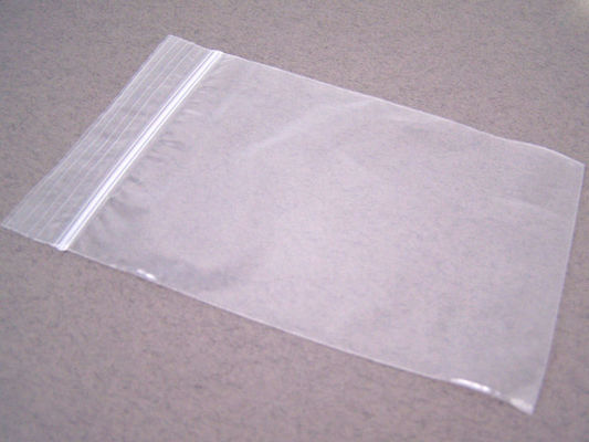 El ziplock de la categoría alimenticia del claro del LDPE del plástico de HUAKIN 2mil 50microns empaqueta la bolsa del almacenamiento de congelador
