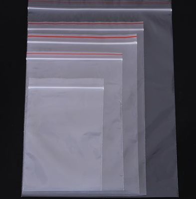 la cremallera reconectable polivinílica clara durable de alta calidad 100% del LDPE empaqueta bolsos ziplock que se puede volver a sellar plásticos
