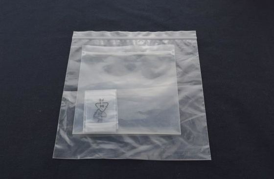bolso que se puede volver a sellar a prueba de humedad de los bolsos ziplock reconectables plásticos transparentes reutilizables 2mil