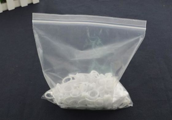 bolso que se puede volver a sellar a prueba de humedad de los bolsos ziplock reconectables plásticos transparentes reutilizables 2mil
