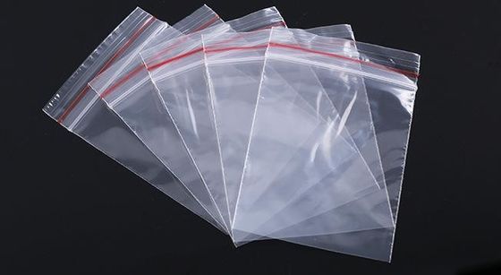 el ziplock reconectable del diverso cierre superior de cremallera polivinílico de los tamaños empaqueta bolsos del embalaje del claro del sello del apretón de las bolsas de la cremallera