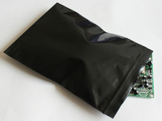 la cremallera plástica polivinílica negra que protege los bolsos reconectables gruesos durables ziplock para la electrónica de la joyería pieza