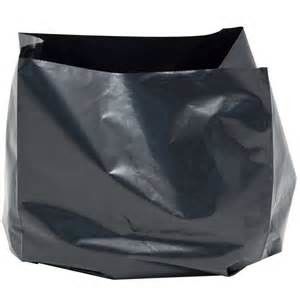 el plástico polivinílico negro resistente ULTRAVIOLETA de los bolsos del plantador del LDPE de 4mil 5mil crece los bolsos para el invernadero