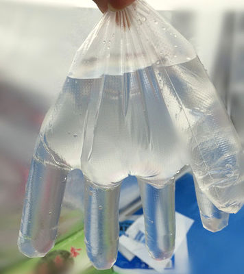 guantes disponibles grandes del plástico transparente de la categoría alimenticia de los guantes de la limpieza de la cocina del hogar