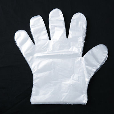 guantes disponibles grandes del plástico transparente de la categoría alimenticia de los guantes de la limpieza de la cocina del hogar