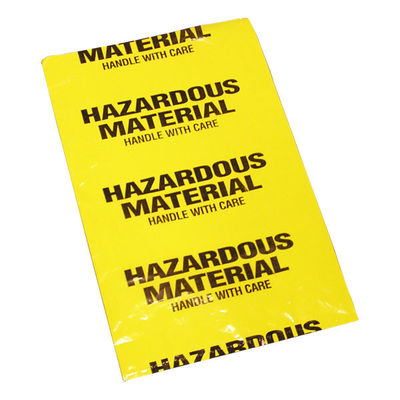 sacos de basura peligrosos del biohazard 2mil del cubo de la basura del trazador de líneas de la autoclave médica plástica del hospital
