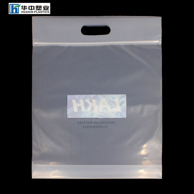 bolsos ziplock reconectables cortados con tintas claros polivinílicos del totalizador del grueso 2mil para el embalaje de la mercancía