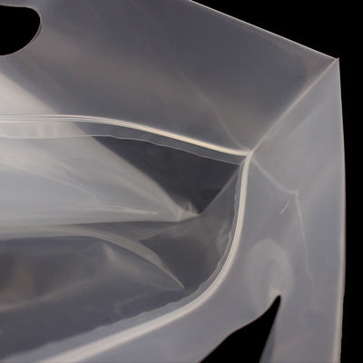 bolsos ziplock reconectables cortados con tintas claros polivinílicos del totalizador del grueso 2mil para el embalaje de la mercancía