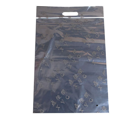 bolsos ziplock reconectables cortados con tintas claros polivinílicos del totalizador del grueso 2mil para el embalaje de la mercancía